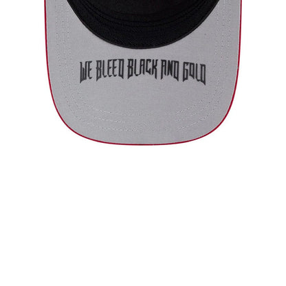 Pictured is this MLB City Connect Pittsburgh Pirates 39THIRTY M-Crown A-Frame Stretch Fit cap in black. 2