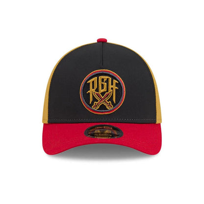 Pictured is this MLB City Connect Pittsburgh Pirates 39THIRTY M-Crown A-Frame Stretch Fit cap in black. 3