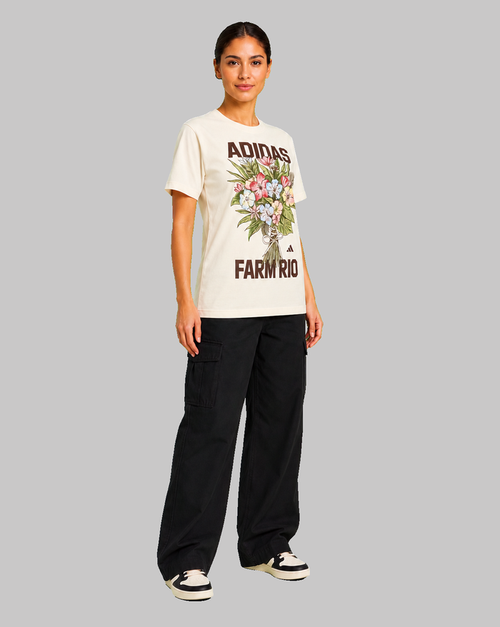 playera Adidas x farm rio Juvenil KR0280