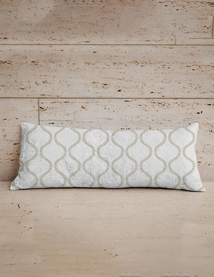 Quilted Oblong Pillow 14" x 33" (Various Styles)