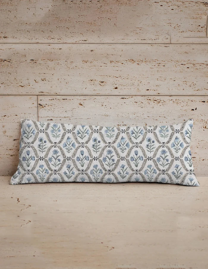 Quilted Oblong Pillow 14" x 33" (Various Styles)