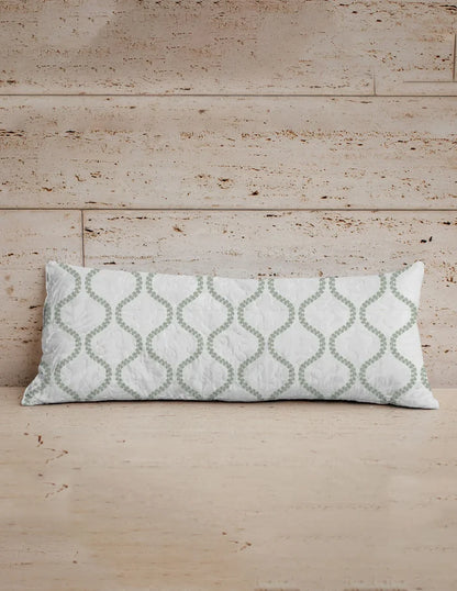 Quilted Oblong Pillow 14" x 33" (Various Styles)