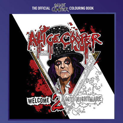 Official Alice Cooper Colouring Book