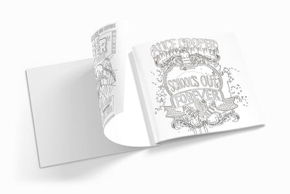 Official Alice Cooper Colouring Book
