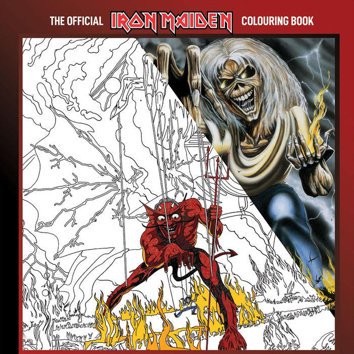 Official Iron Maiden Colouring Book