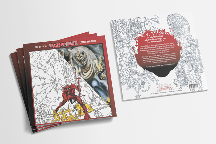Official Iron Maiden Colouring Book