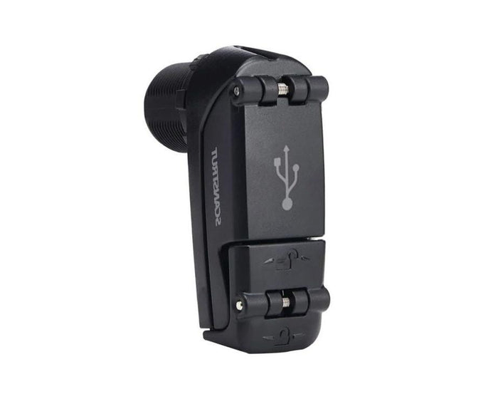 rokk charge pro dual usb a and usb c fast charging socket