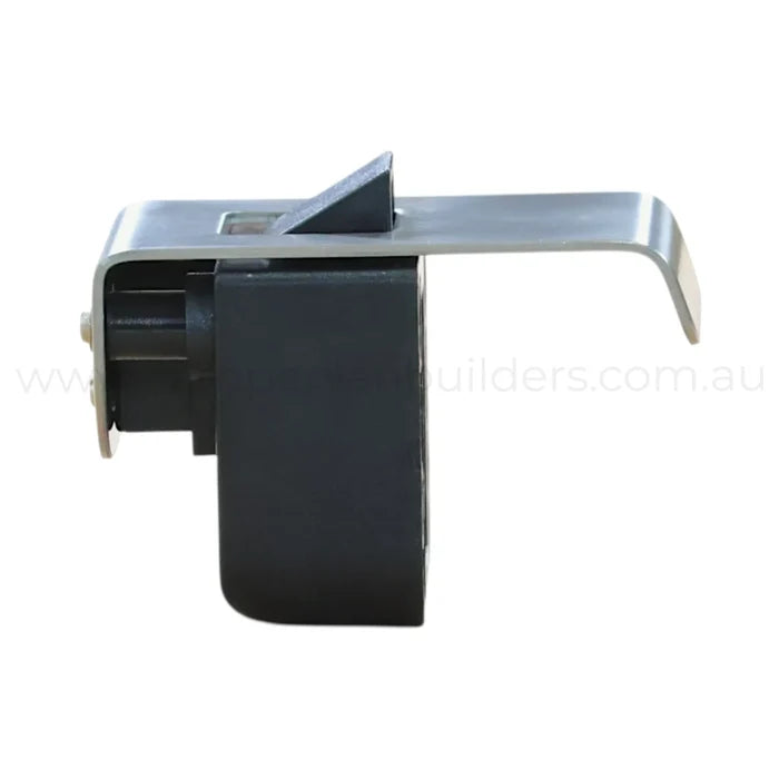 100mm stainless steel locking latch for campervan cabinets and compartments
