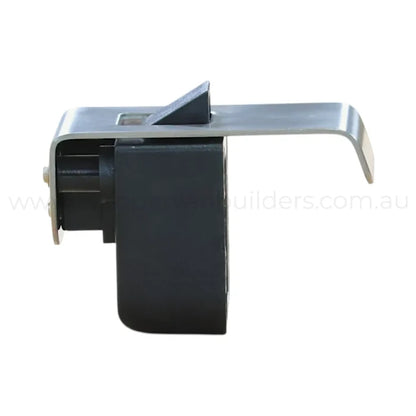 100mm stainless steel locking latch for campervan cabinets and compartments