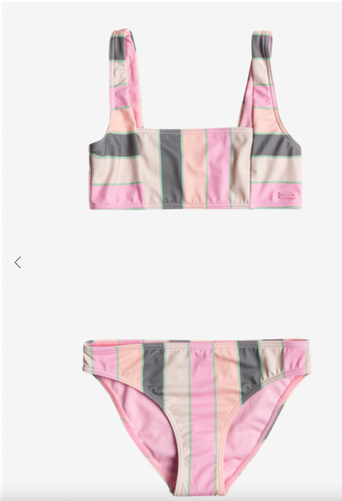Roxy Very Vista - Bralette Two-Piece Bikini Set For Girls 7-16