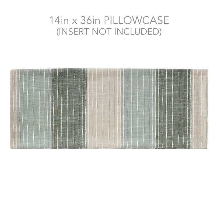 Sand Stripes Lumbar Pillow Cover