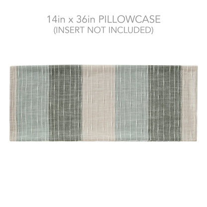 Sand Stripes Lumbar Pillow Cover
