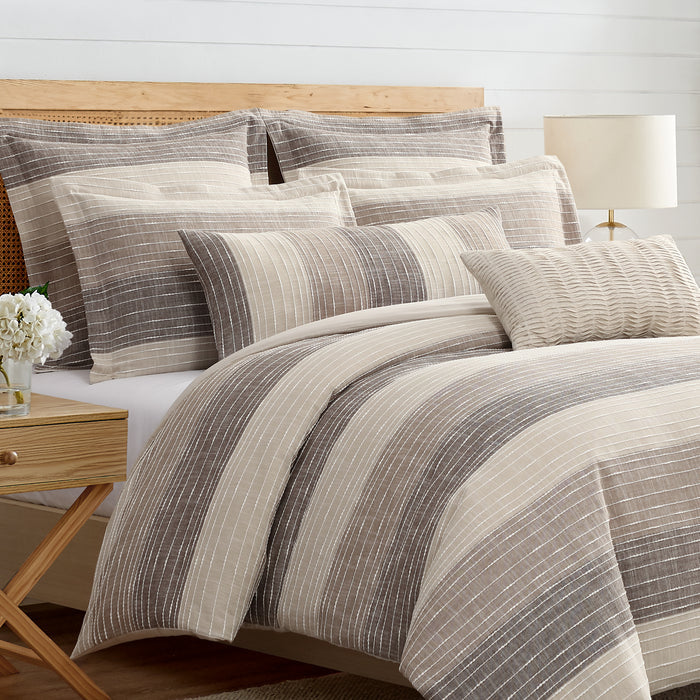 Sand Stripes Lumbar Pillow Cover