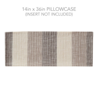 Sand Stripes Lumbar Pillow Cover