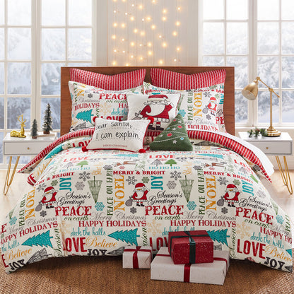 Levtex Home Santa Claus Lane Duvet Cover Set Duvets