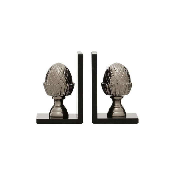 Set of 2 Acorn Bookends sculptures REDUCED-Renaissance Design Studio