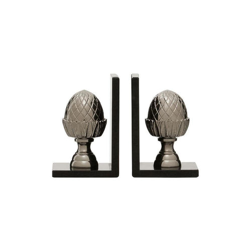 Set of 2 Acorn Bookends sculptures REDUCED-Renaissance Design Studio