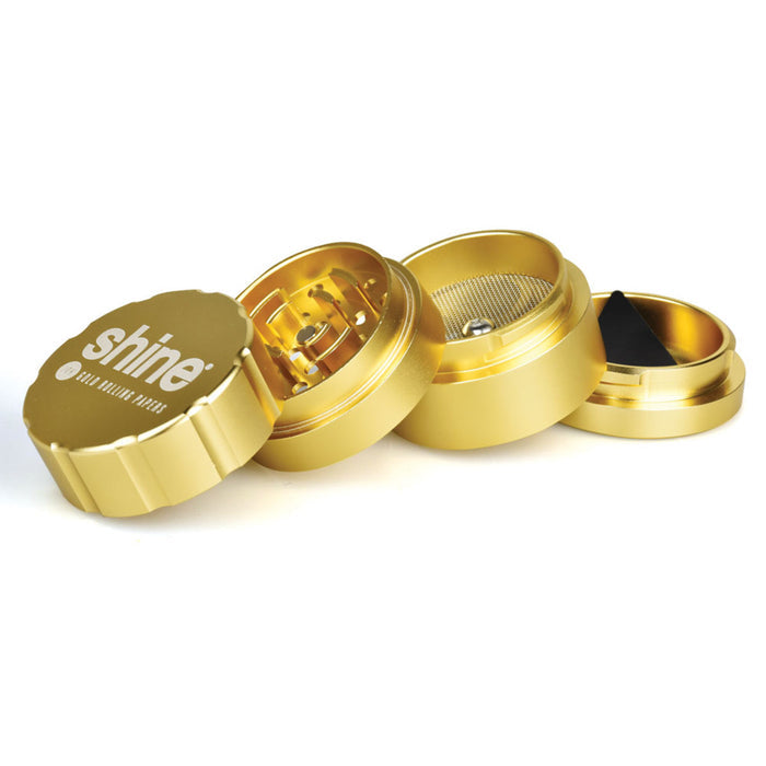 Shine Gold 4pc Grinder