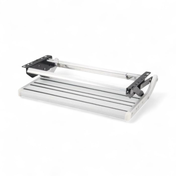 silver aluminium folding step for rv motorhome