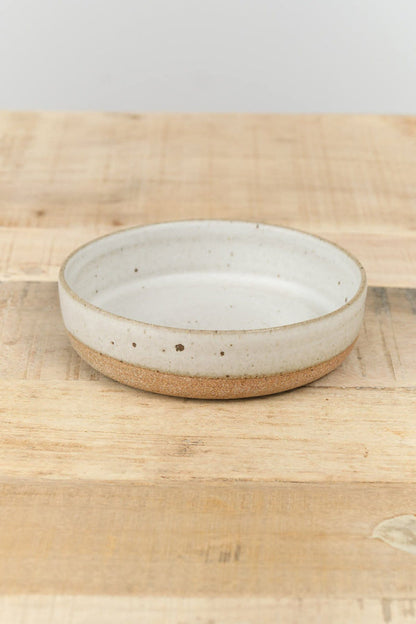 Tomoro Pottery Home Kitchen Dishware Small Terra Deep Plate 1.5" H X 5" Dia