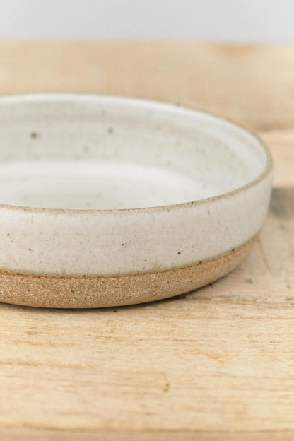 Tomoro Pottery Home Kitchen Dishware Small Terra Deep Plate 1.5" H X 5" Dia