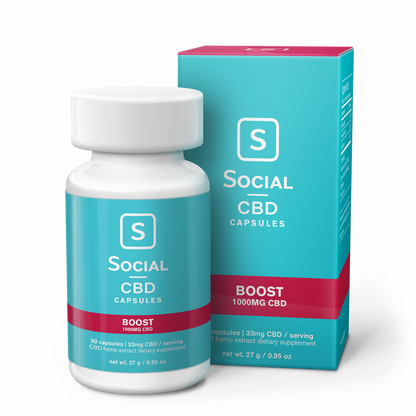 social cbd gel capsules 1000mg boost