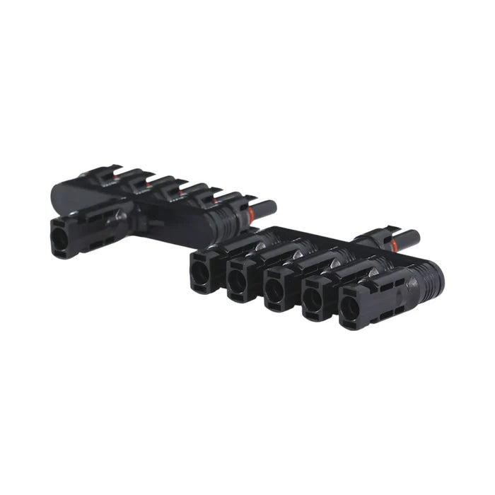 heavy-duty 5-way solar splitters on workspace