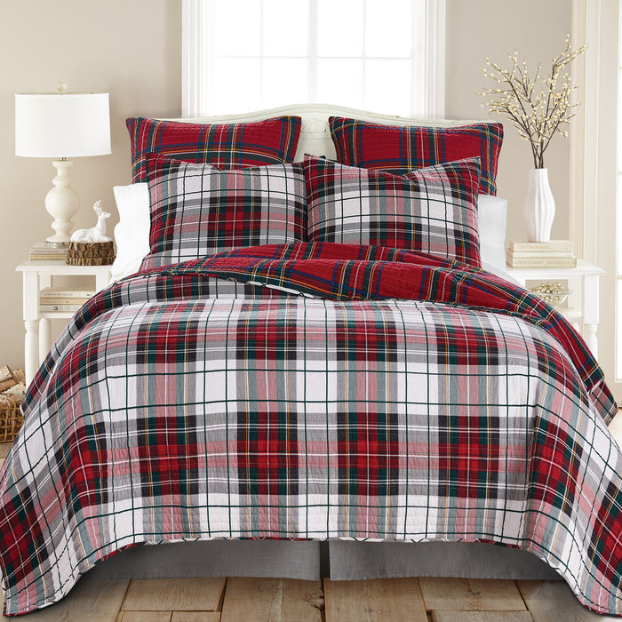 Levtex Home Spencer Plaid Quilt Quilts