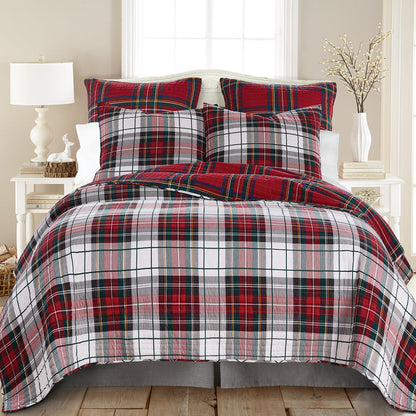 Levtex Home Spencer Plaid Quilt Quilts