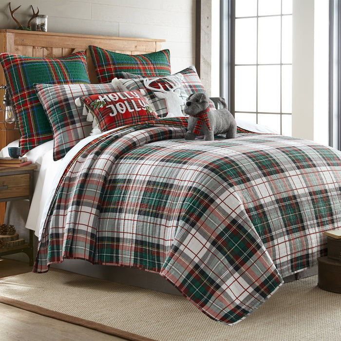 Levtex Home Spencer Plaid Quilt Quilts