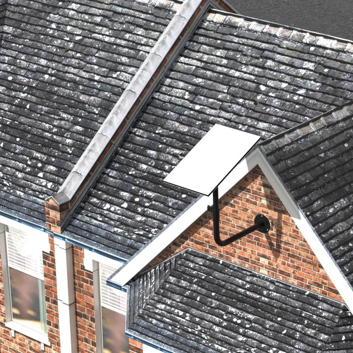 Starlink Gen 3 Antenna Bracket Fitted To Pole For Best Signal