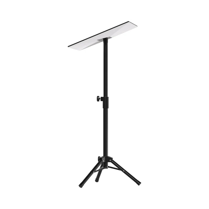 Starlink tall tripod mount set up on campsite