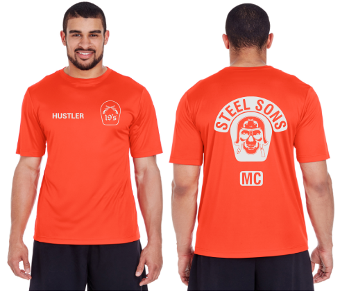 Steel Sons Reflective Tee - 100% Polyester