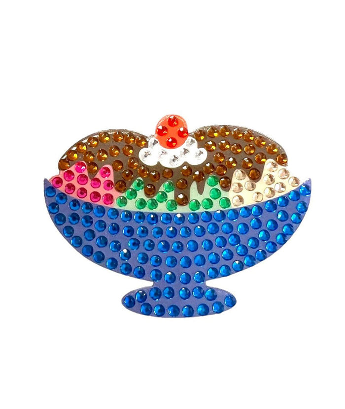 Sticker Beans Ice Cream Sundae Sticker Accessories Sticker Beans Multi