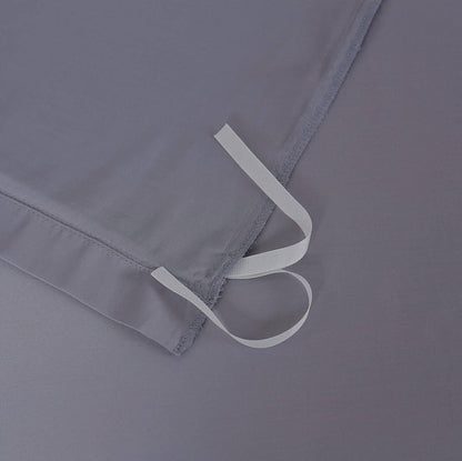 TENCEL™ 100% Lyocell Fibre Quilt Cover Set Grey Queen - DLB Furniture