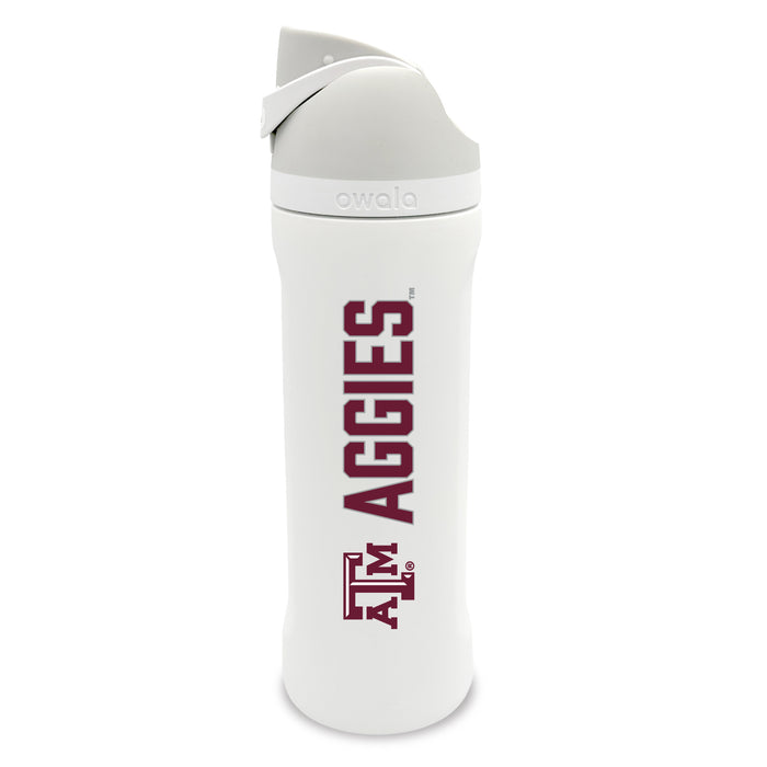Texas A&M Aggies Owala® Freesip 24 - Shy Marshmallow