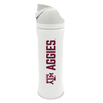 Texas A&M Aggies Owala® Freesip 24 - Shy Marshmallow