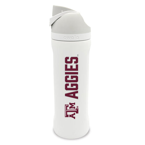 Texas A&M Aggies Owala® Freesip 24 - Shy Marshmallow