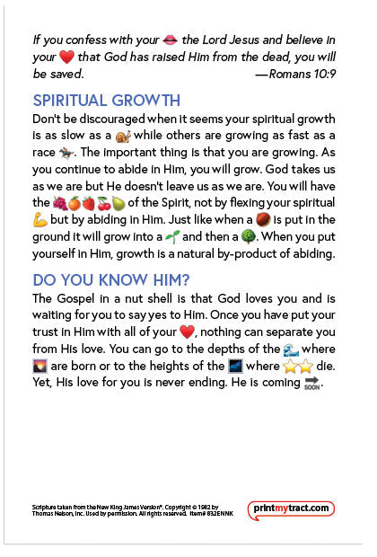 The Gospel in Emojis