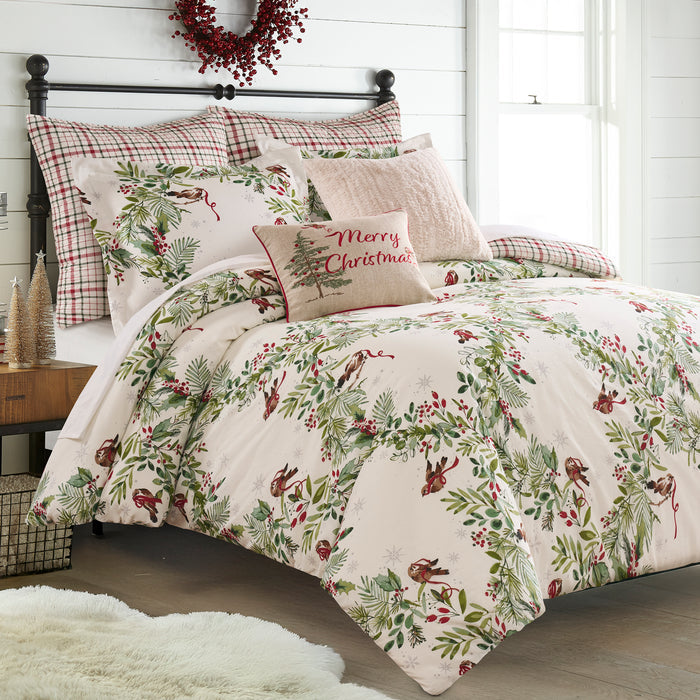 Tinsel Tiding Duvet Cover Set