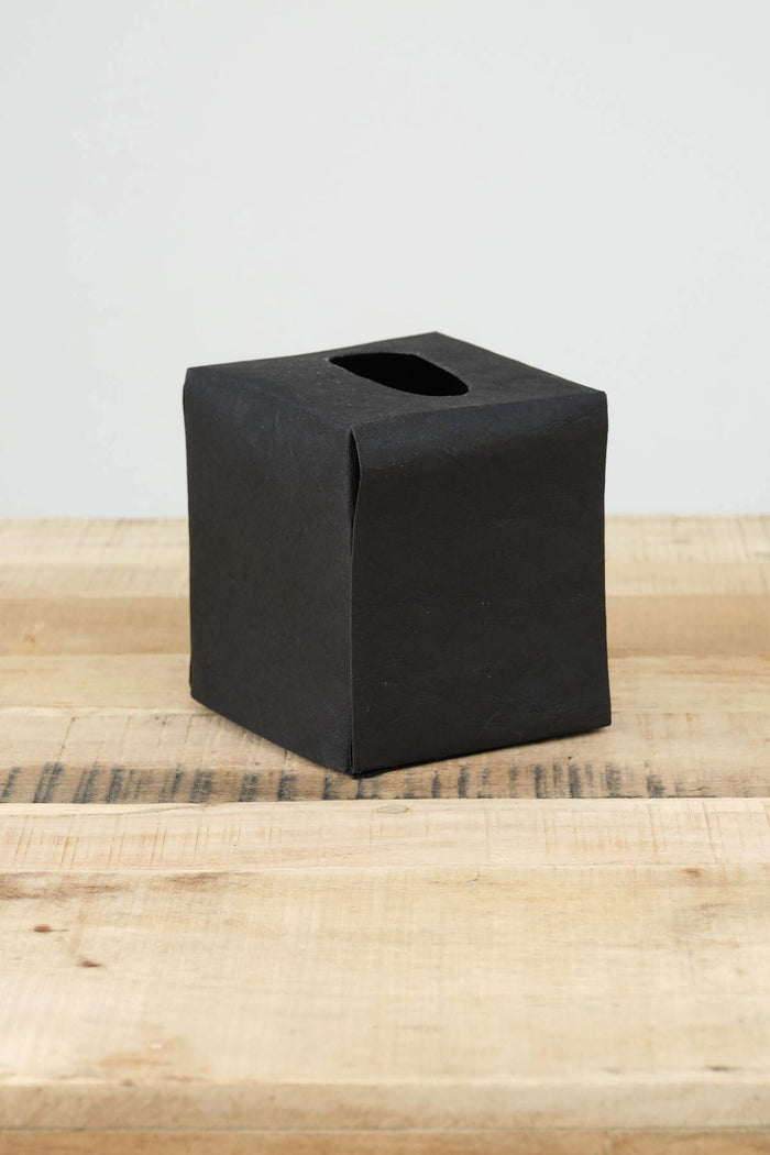 Uashmama Home Bath Accessories Tissue Box Black / 4.7" L x 4.7" W x 4.7" H