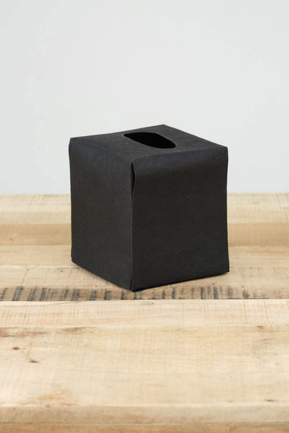 Uashmama Home Bath Accessories Tissue Box Black / 4.7" L x 4.7" W x 4.7" H