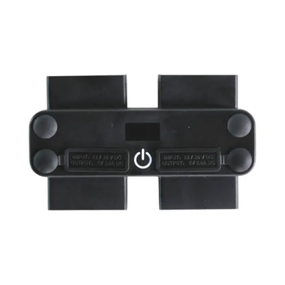 Anderson style power adaptor with USB ports and switch for 12v electrical setups