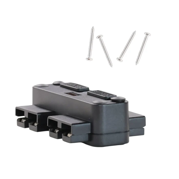 Campervan Anderson style adaptor with USB outlets for powering devices