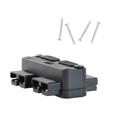 Campervan Anderson style adaptor with USB outlets for powering devices