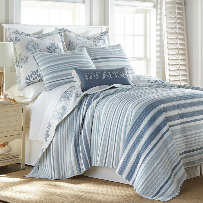 Levtex Home Truro Euro Sham - Quilted Euro Shams