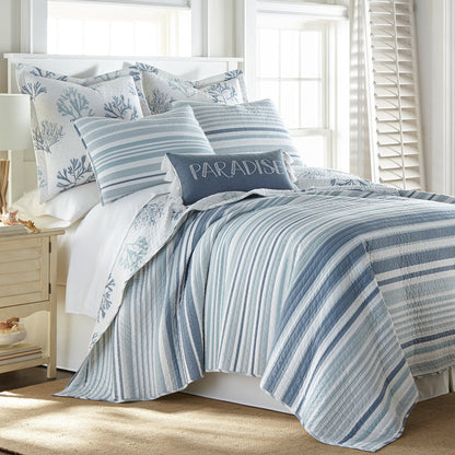 Levtex Home Truro Euro Sham - Quilted Euro Shams