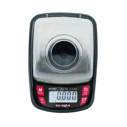 truweigh echo milligram digital scale 50g lid