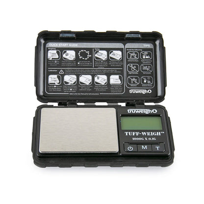 truweigh tuff weigh digital scale 1000g black