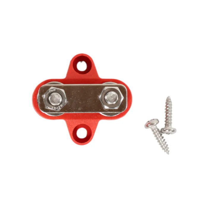 caravan twin post m6 stud busbar for electrical setups